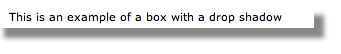 Shadow CSS3 Borders